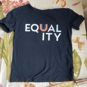 🌈 Take Pride Equality pride t shirt NWOT
